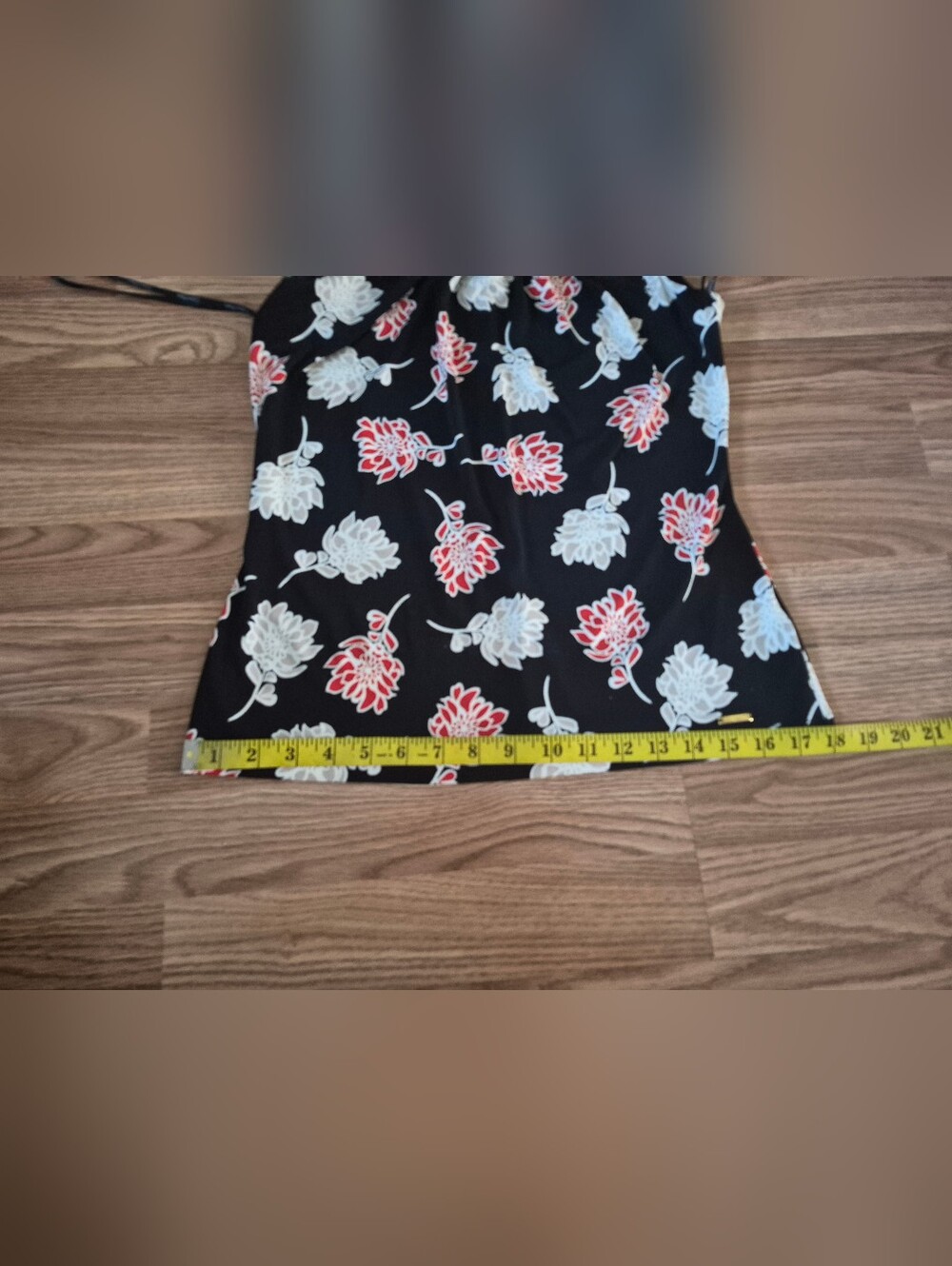 Calvin Klein Floral Sleeveless Top - Picture 7 of 7